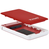 Boîtier externe pour disque dur TooQ TQE-2528R Red