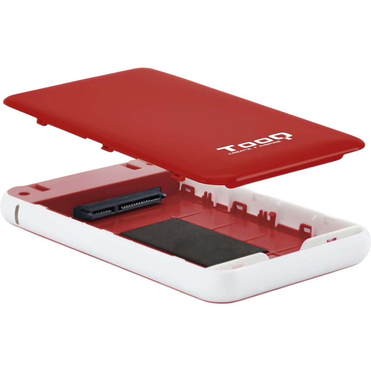 Boîtier externe pour disque dur TooQ TQE-2528R Red - photo 3