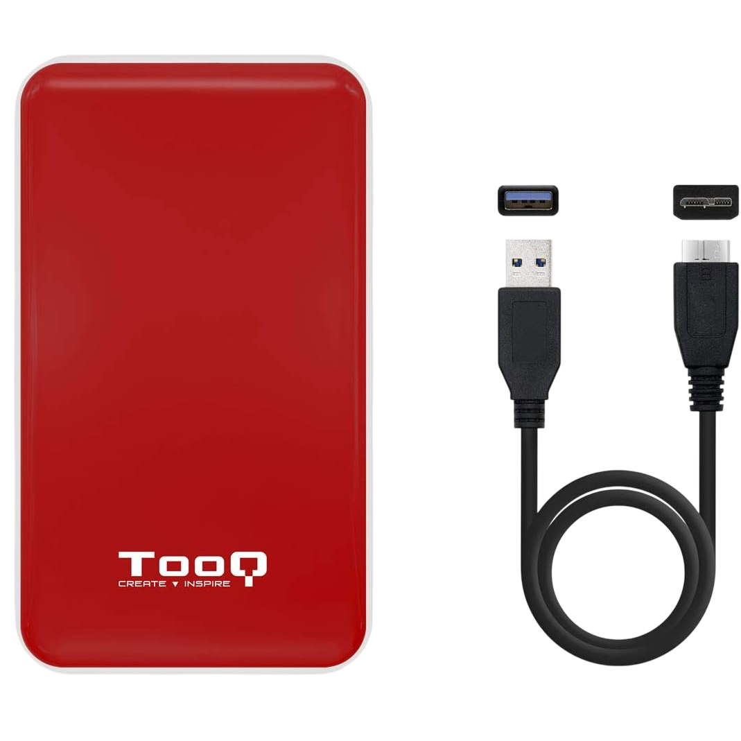 Boîtier externe pour disque dur TooQ TQE-2528R Red - photo 5
