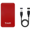 Boîtier externe pour disque dur TooQ TQE-2528R Red - photo 5