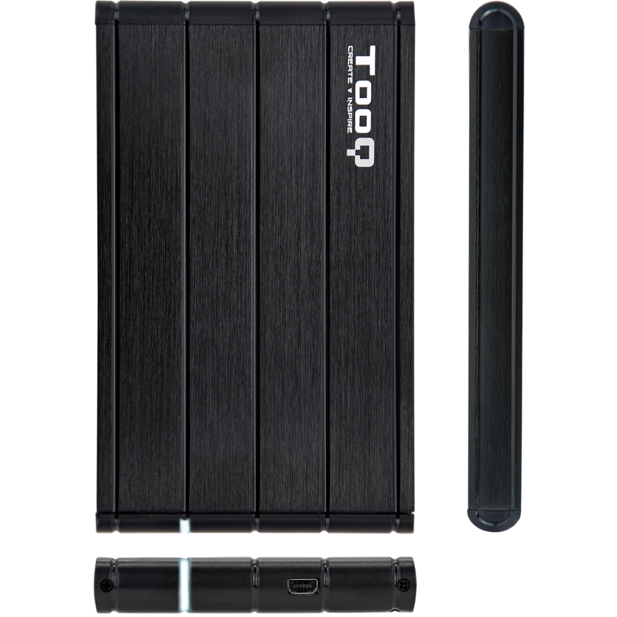 Boîtier externe pour disque dur TooQ TQE-2530B Black - photo 3