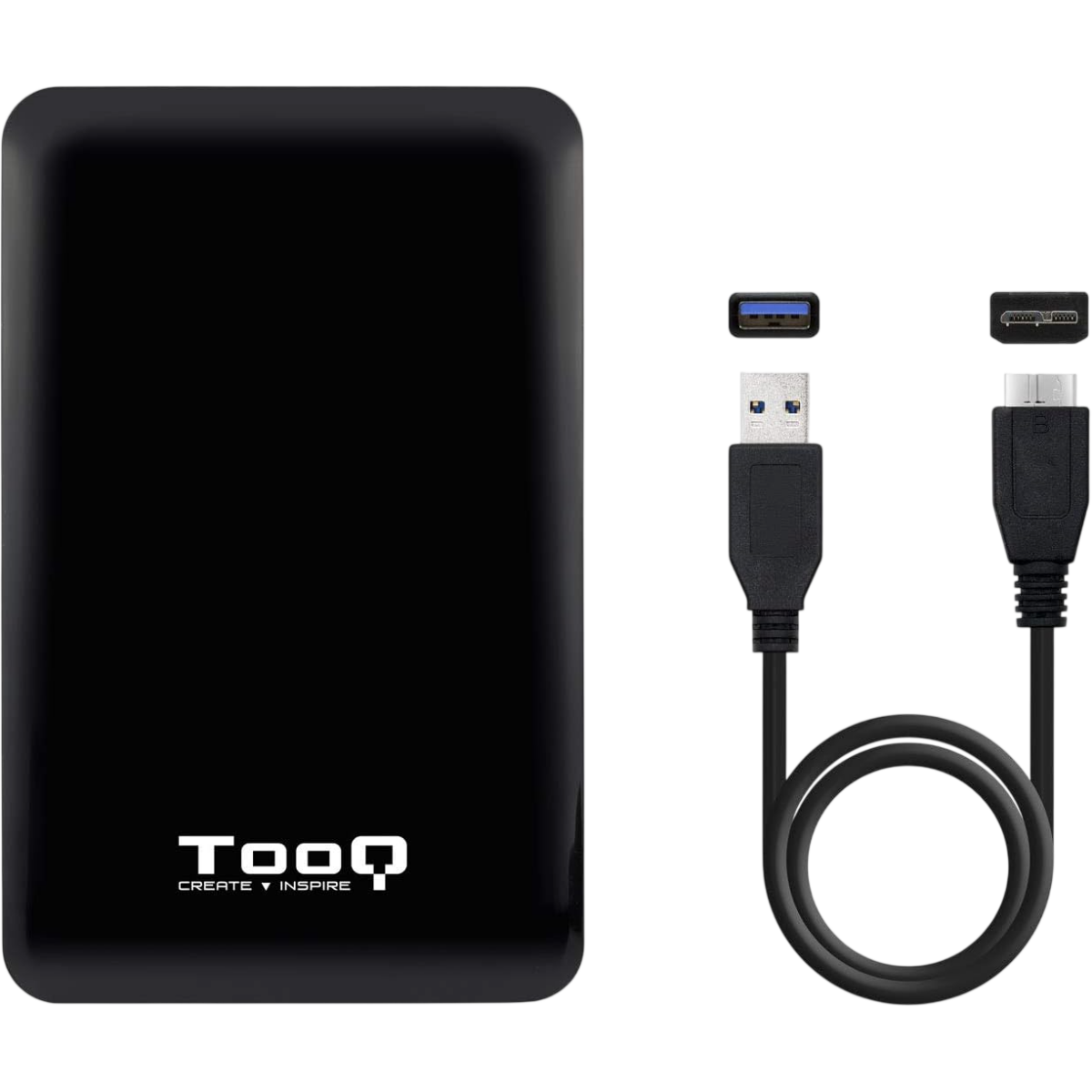 Boîtier externe pour disque dur (HDD) TooQ TQE-2538B Black - photo 5