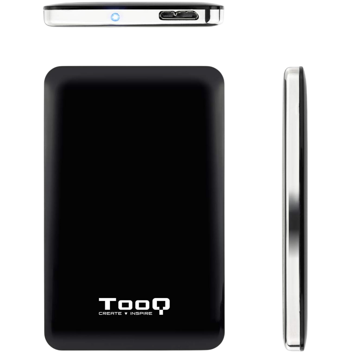Boîtier externe pour disque dur (HDD) TooQ TQE-2538B Black - photo 4