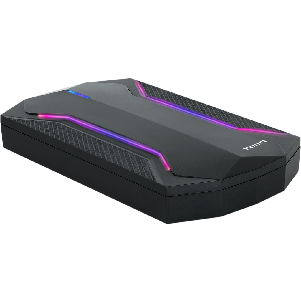 Boîtier externe pour disque dur TooQ TQE-2599RGB Black