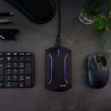 Boîtier externe pour disque dur TooQ TQE-2599RGB Black