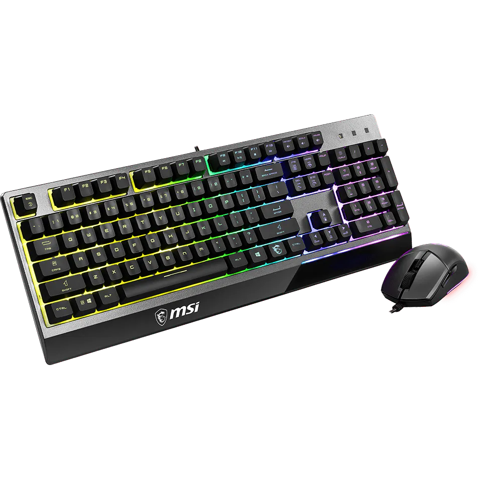 Clavier + souris MSI Vigor GK30 Combo Black - S11-04FR601-CLA - photo 2
