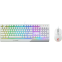 Clavier + Souris MSI Vigor GK30 Combo White - S11-04FR306-CLA