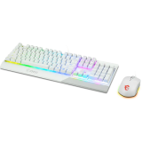 Clavier + Souris MSI Vigor GK30 Combo White (S11-04FR306-CLA)