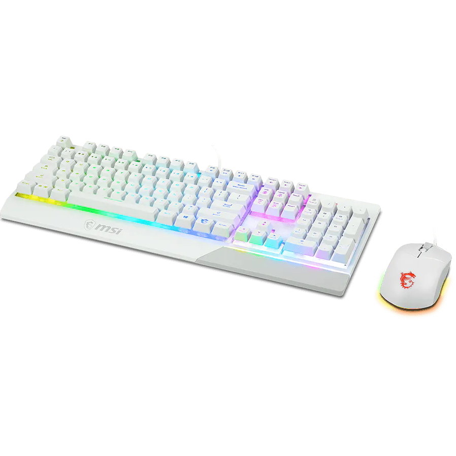 Clavier + Souris MSI Vigor GK30 Combo White - S11-04FR306-CLA - photo 2