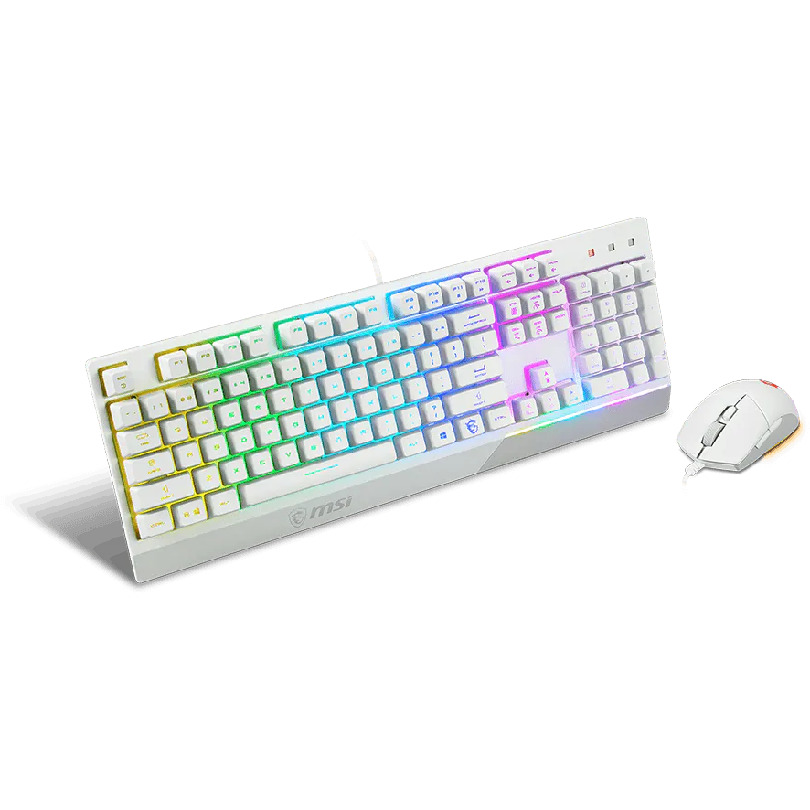 Clavier + Souris MSI Vigor GK30 Combo White - S11-04FR306-CLA - photo 4