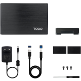 Boîtier extérieur pour disque dur TooQ TQE-3527B Black