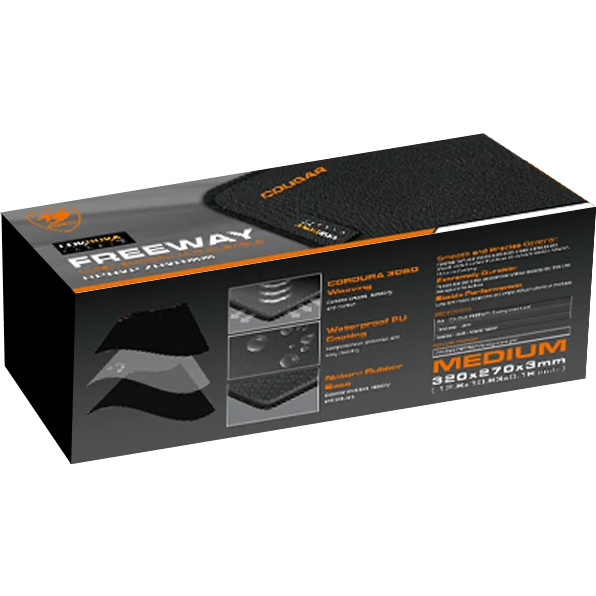 Mouse Pad Cougar Freeway Taille M Black - FREEWAY-M - photo 3