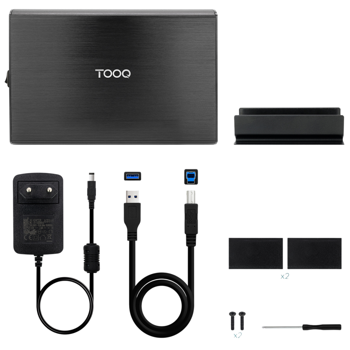 Boîtier externe pour disque dur TooQ TQE-3531B Black - photo 6