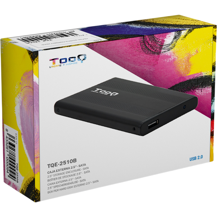 Boîtier extérieur pour disque dur TooQ TQE-2510B Black - photo 6