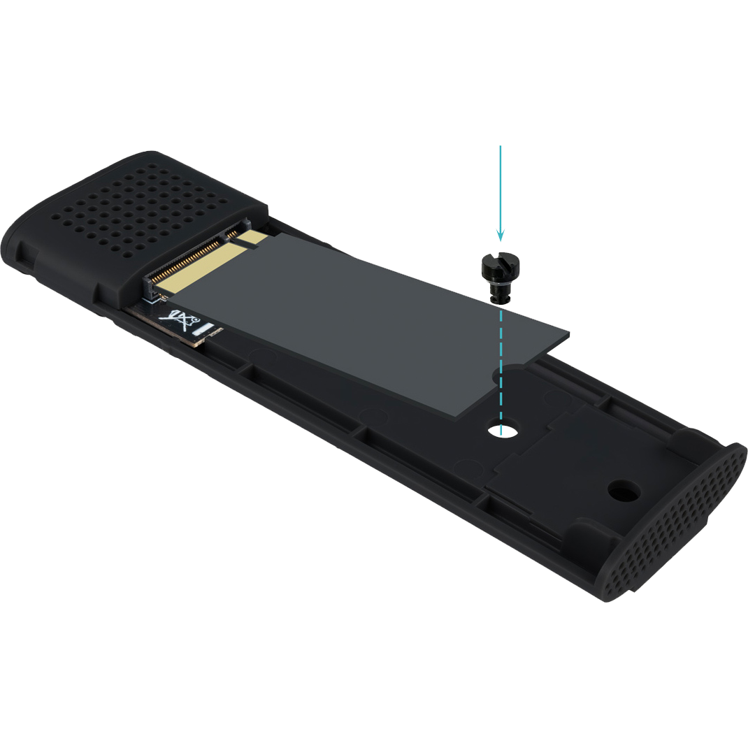 Boîtier externe pour SSD M.2 TooQ Beta TQE-2231B Black - photo 4