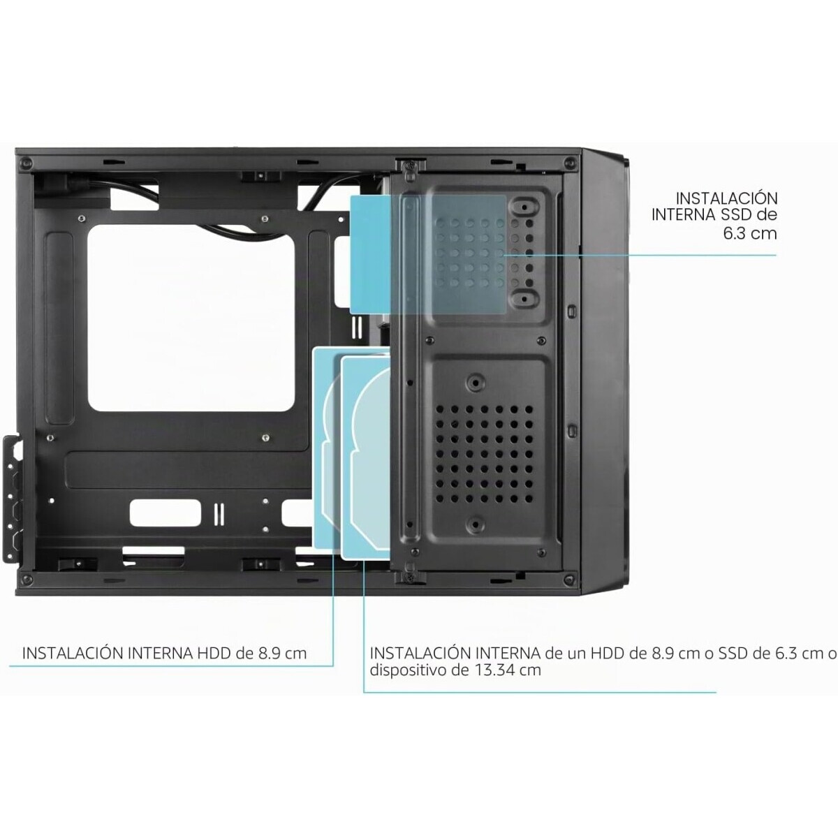 Boîtier TooQ TQC-3007U3C 500W - photo 3