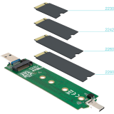 Boîtier externe pour SSD M.2 TooQ TQE-2240B Black