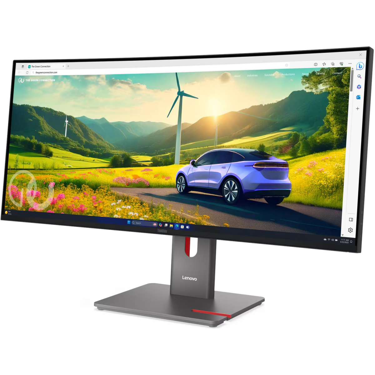 Écran Lenovo 34" ThinkVision P34WD-40 (64ADGAR1EU) - photo 2