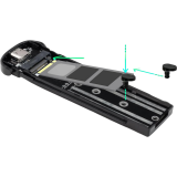 Boîtier externe pour SSD M.2 TooQ TQE-2201BL Blue
