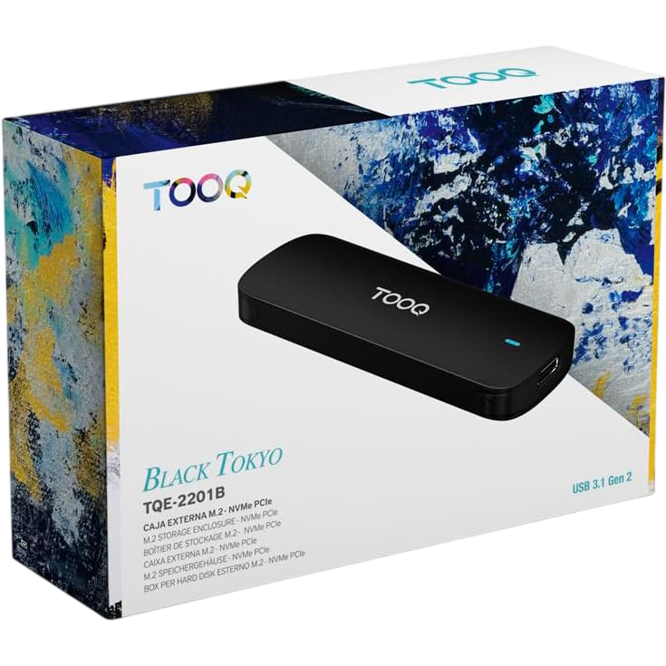 Boîtier externe pour SSD M.2 TooQ TQE-2201B Black - photo 4