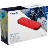 Boîtier externe pour SSD M.2 TooQ TQE-2201R Red