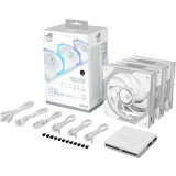 Ventilateur pour boîtier ASUS ROG Eurux GR120 ARGB White (3 pcs) (90DA00J3-B09020)