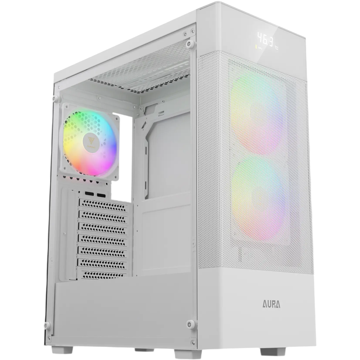Case GAMDIAS AURA GC5 ELITE ARGB WH - 16333-82C33-10800-G