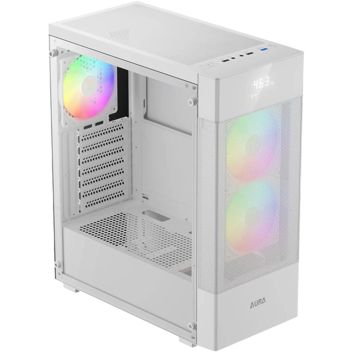 Case GAMDIAS AURA GC5 ELITE ARGB WH - 16333-82C33-10800-G - photo 4