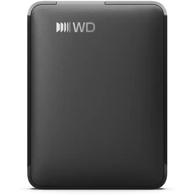 External Hard Drive 1TB WD Elements Portable (WDBDTV0010BBK) - WDBDTV0010BBK-WESN