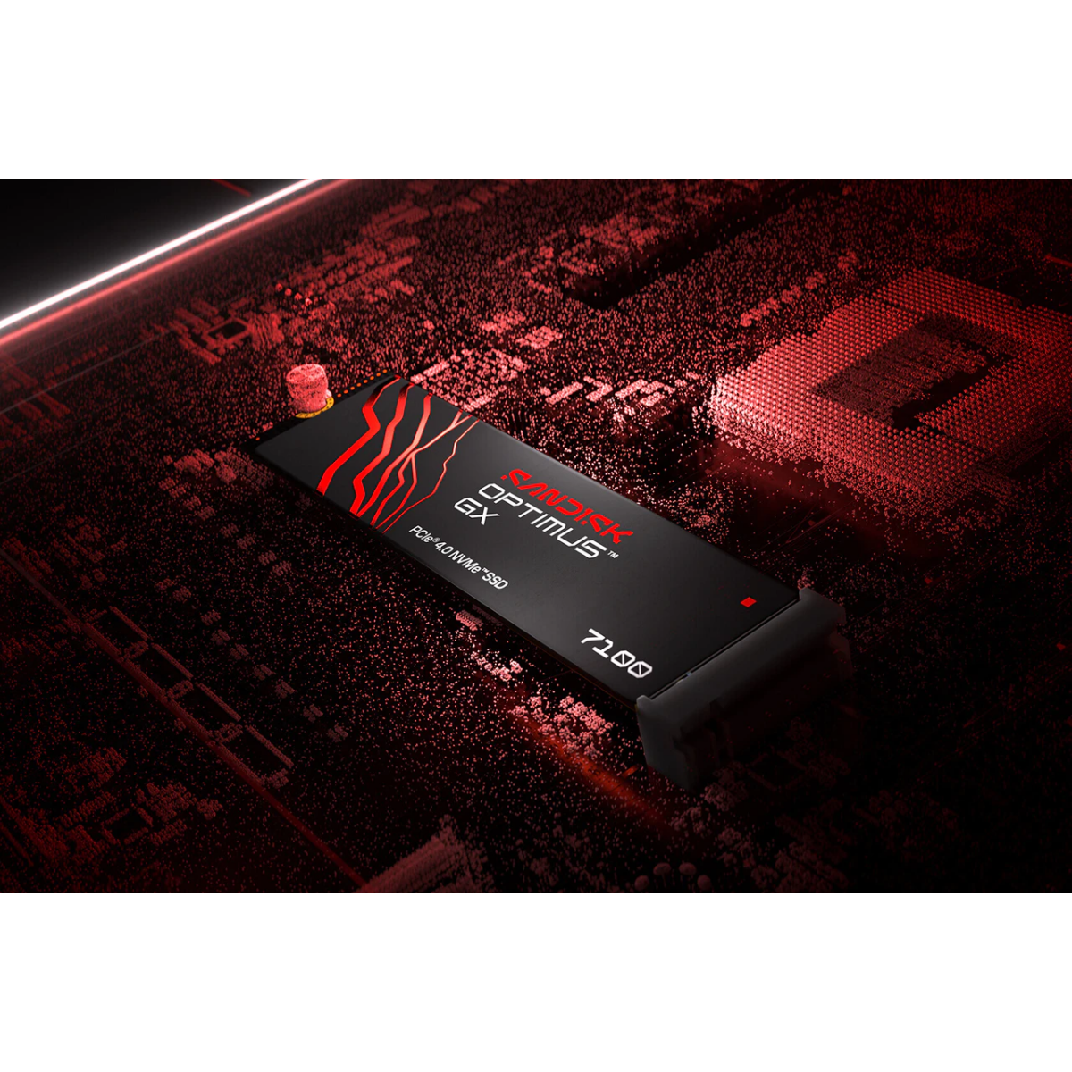 Stockage SSD 2TB SanDisk Optimus GX 7100 (SDSP71200TAN-000E0) - photo 3