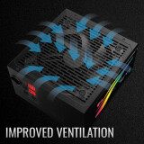 Alimentation électrique 550W AeroCool LUX RGB (LUXRGB550M)