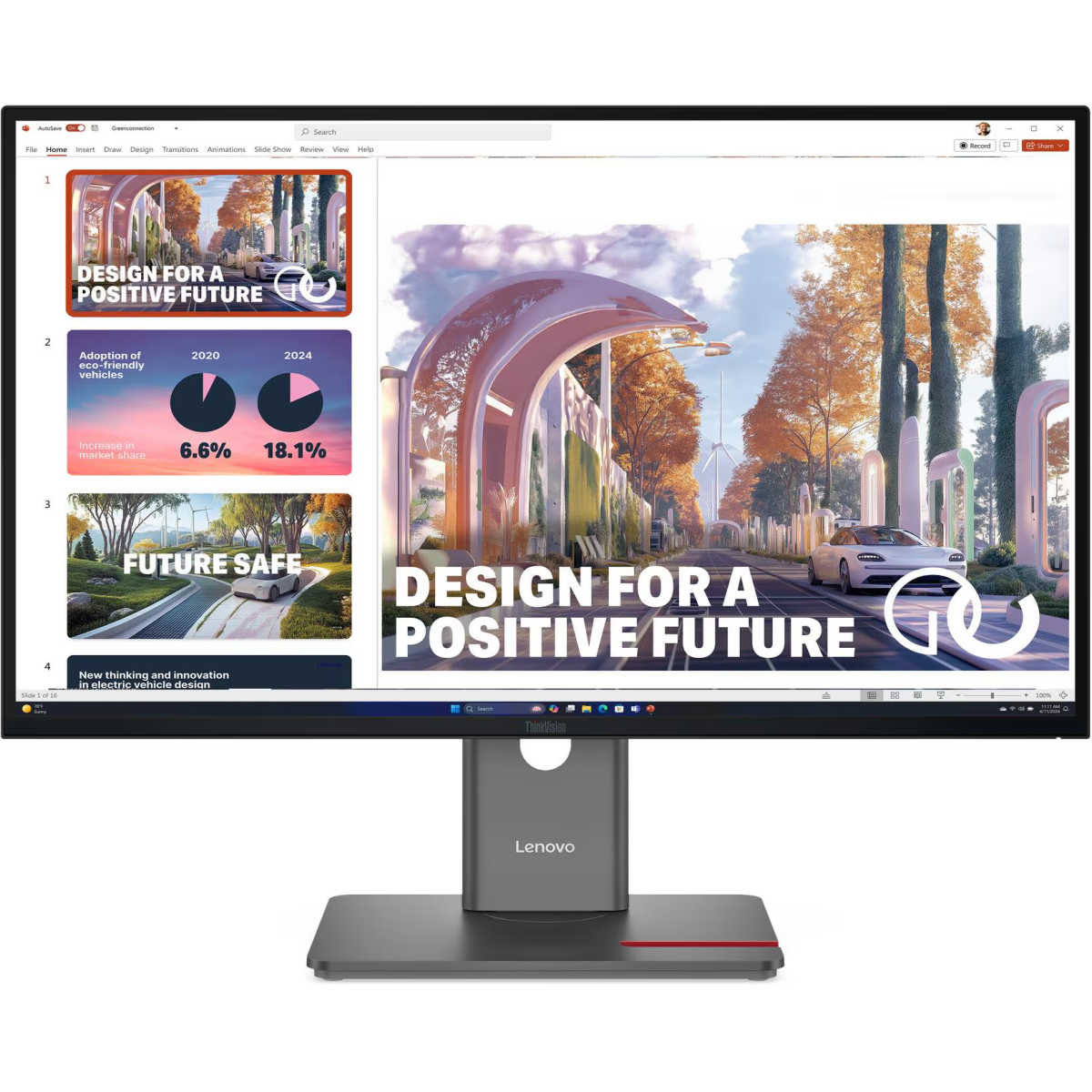 Monitor Lenovo 27" ThinkVision P27QD-40 (64B3GAR2EU)