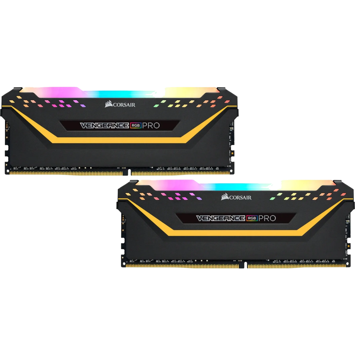 Mémoire vive 16GB DDR4 3200MHz Corsair Vengeance RGB PRO (CMW16GX4M2E3200C16)