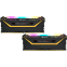 Mémoire vive 16GB DDR4 3200MHz Corsair Vengeance RGB PRO (CMW16GX4M2E3200C16)