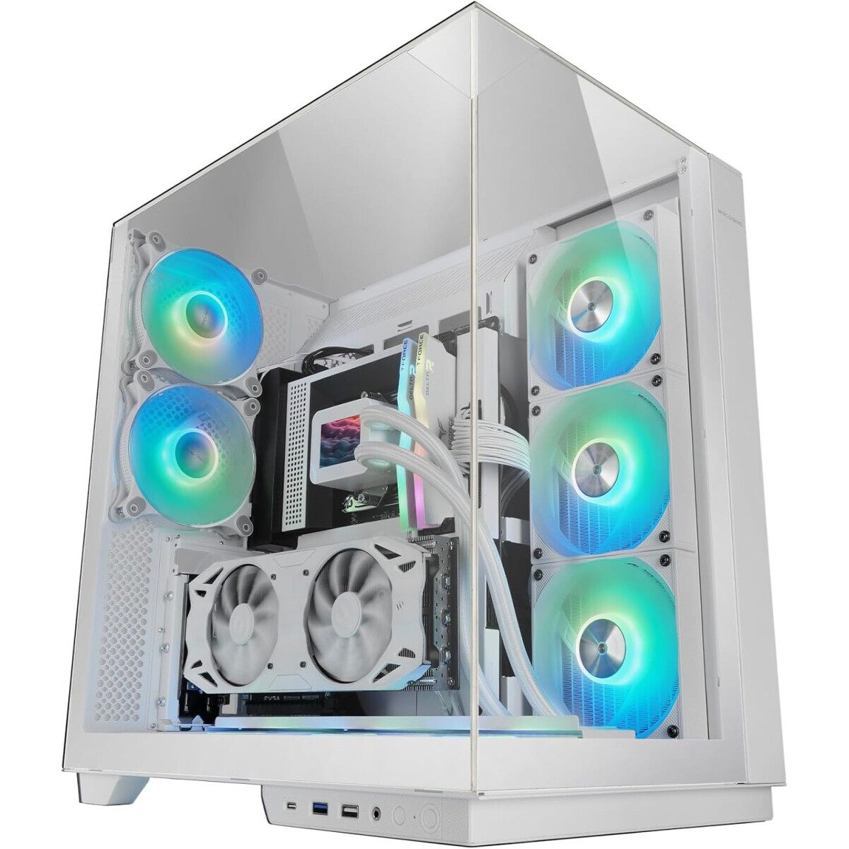 Case Mars Gaming MC-3GF White - MC3GFW