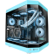 Case Mars Gaming MC-3T Blue - MC3TB