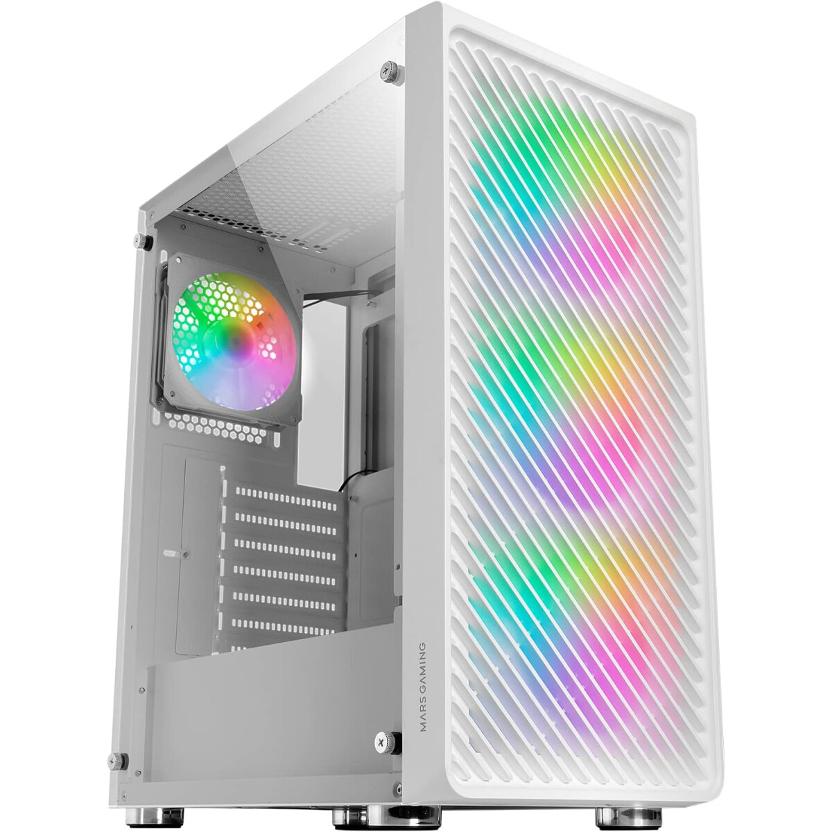 Case Mars Gaming MC-F White - MCFW