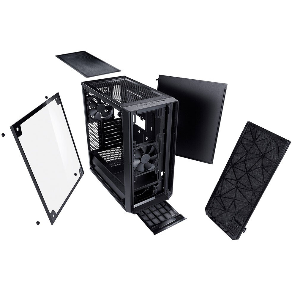 Boitiers PC Fractal Design Meshify C TG Black - FD-CA-MESH-C-BKO-TGL - photo 14