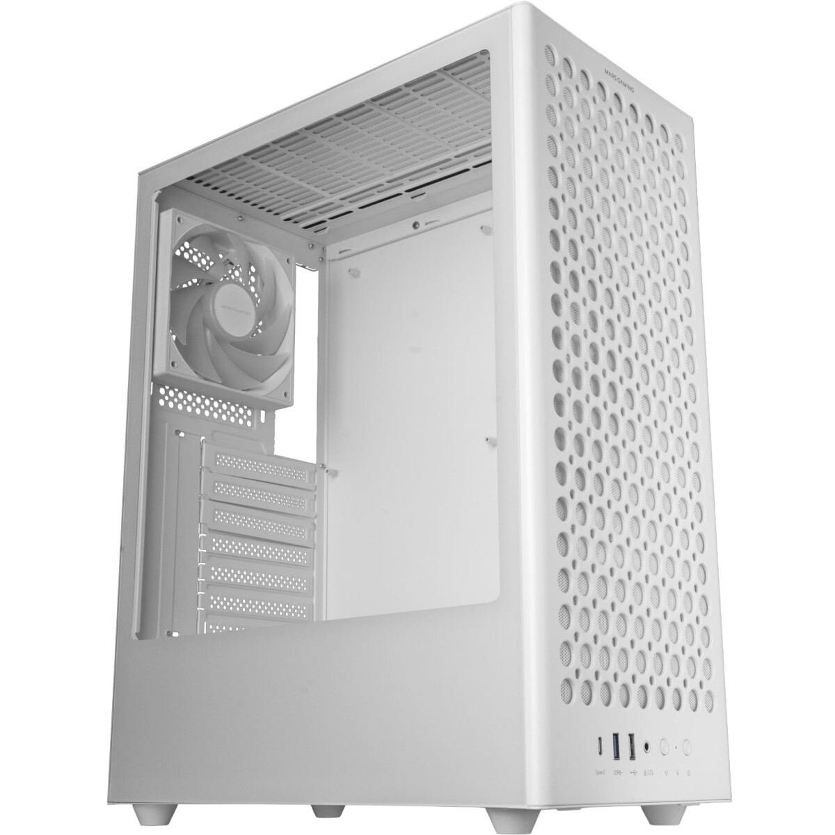 Case Mars Gaming MC-T800 White - MCT800W