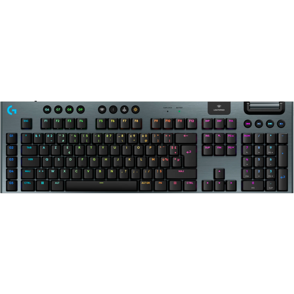 Keyboard Logitech G915 X Lightspeed Wireless Black (920-012706)