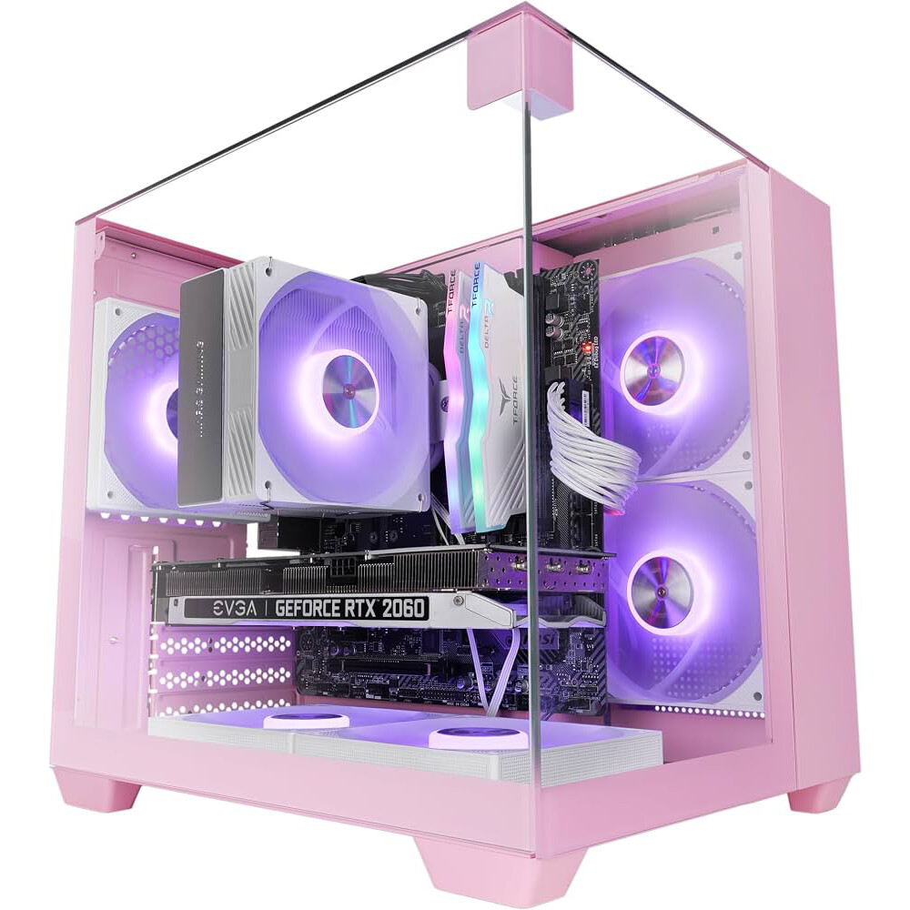 Boîtier Mars Gaming MC-VISIONM Rose - MCVISIONMP