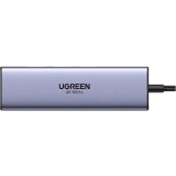 Station daccueil pour ordinateur UGREEN Port Hub 6-in-1 USB-C Grey (CM511) (35999)
