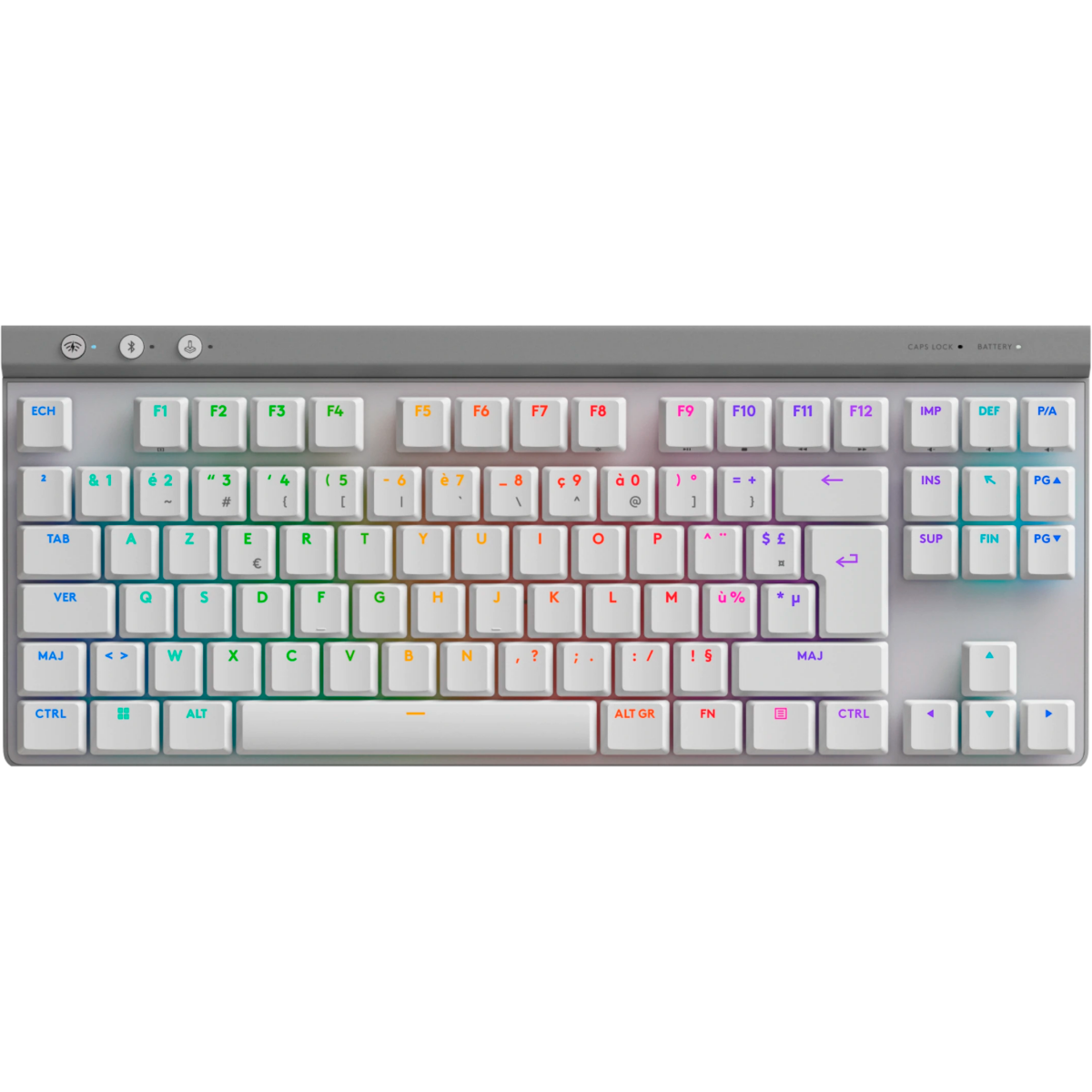 Keyboard Logitech G515 Lightspeed Tactile White (920-012547)
