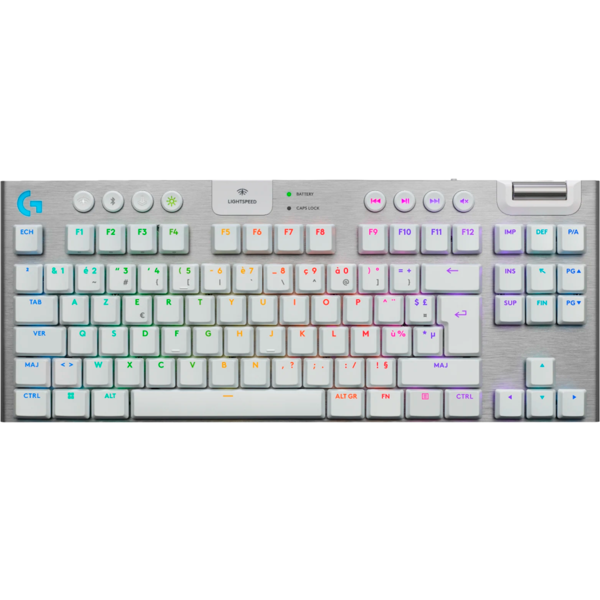 Keyboard Logitech G915 X Lightspeed TKL White (920-012734)