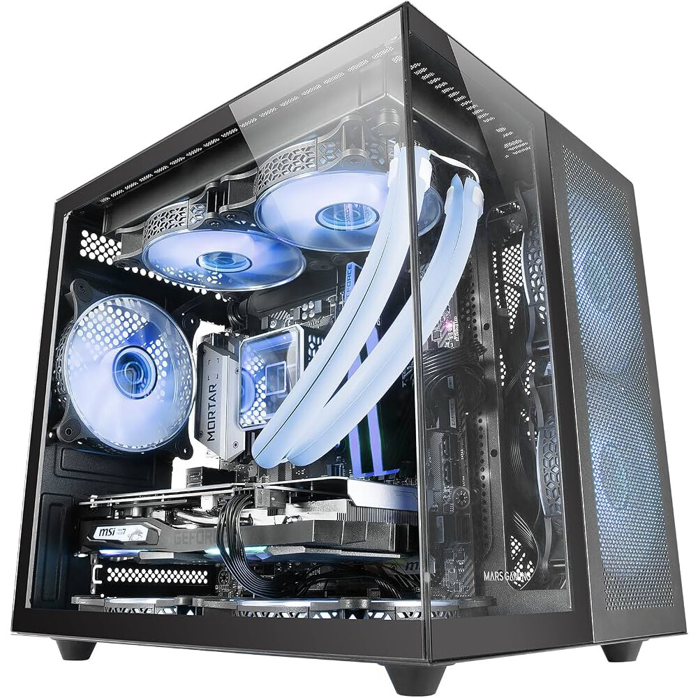 Case Mars Gaming MC-NOVAM Black - MCNOVAM