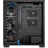 Boîtier MODECOM Volcano Stellar Plus ARGB Midi 8F Black (AT-STELLAR-PLUS-8F-ARGB-10)