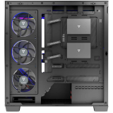 Boîtier MODECOM Volcano Stellar ARGB Midi 8F Black (AT-STELLAR-8F-ARGB-10)