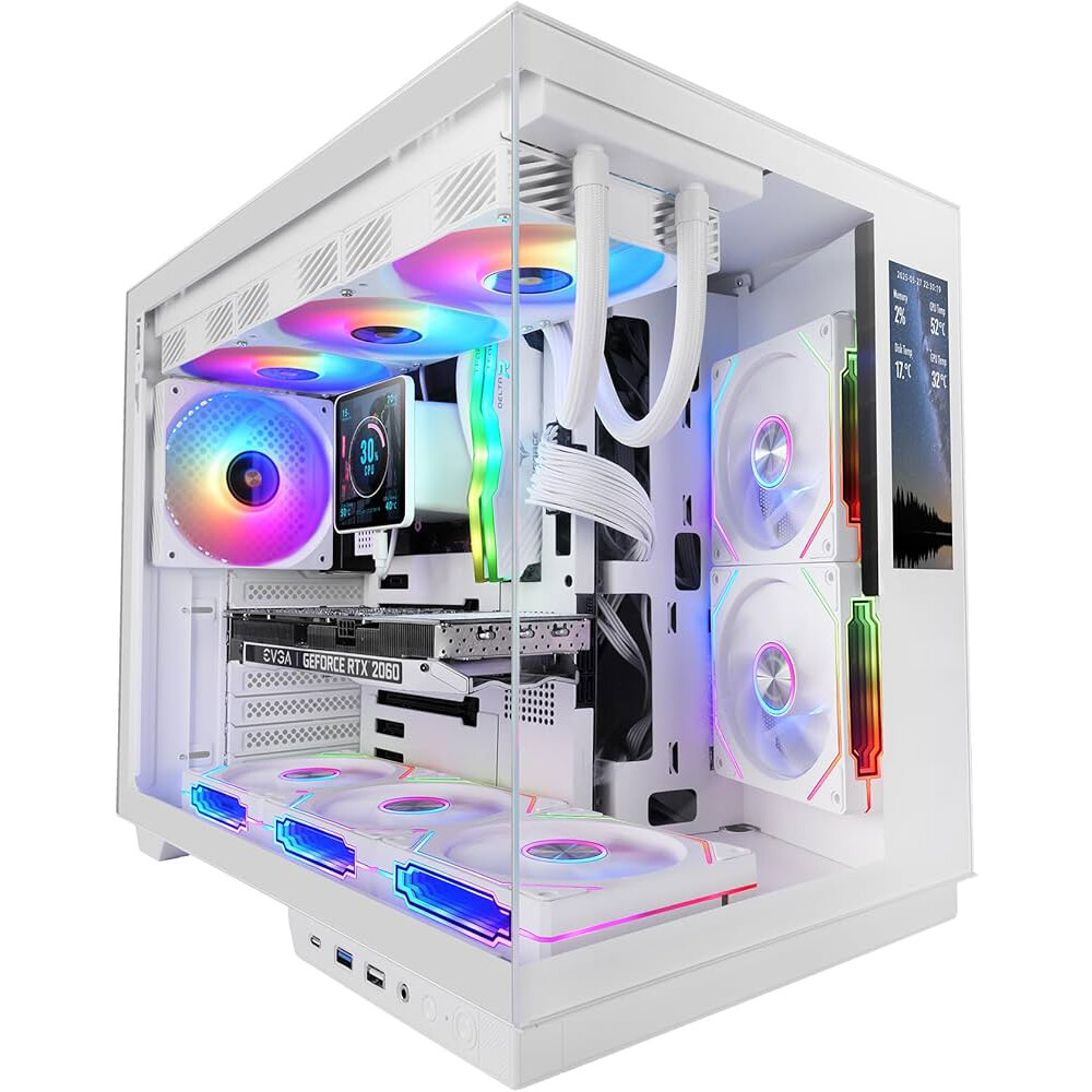 Case Mars Gaming MC-MIRAGE White - MCMIRAGEW