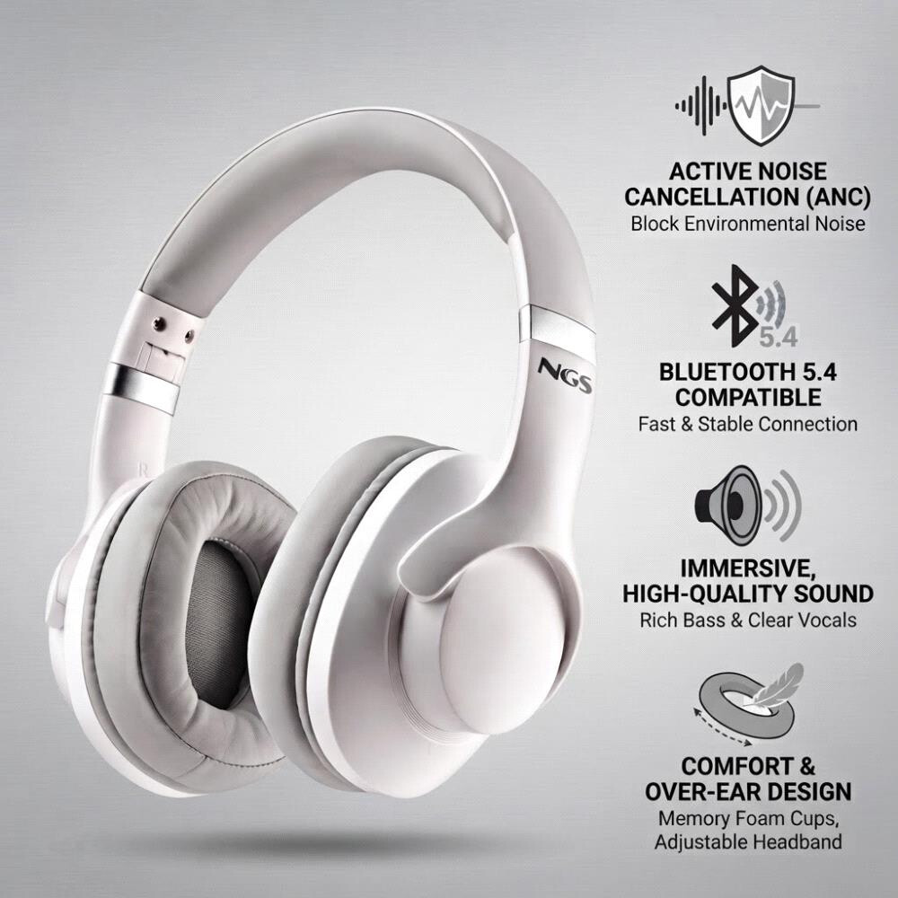 Headset NGS Artica Storm White - ARTICASTORMWHITE - photo 5