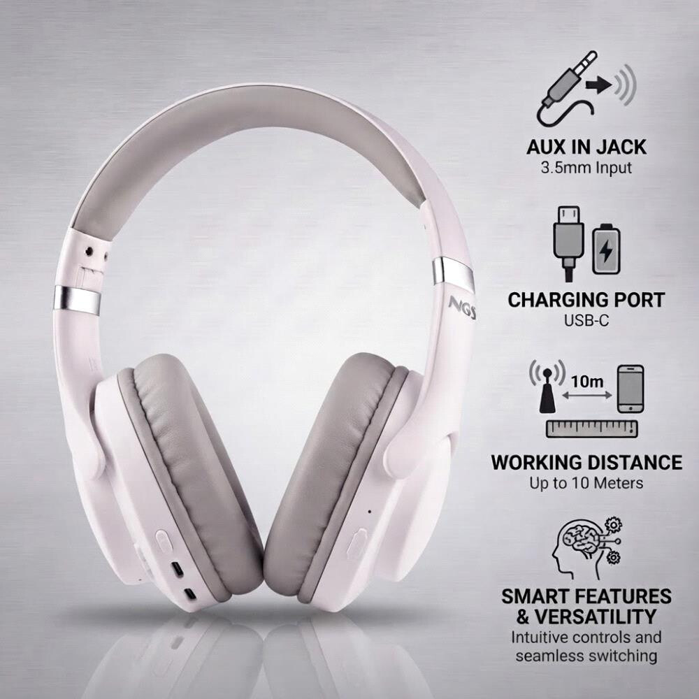Headset NGS Artica Storm White - ARTICASTORMWHITE - photo 6